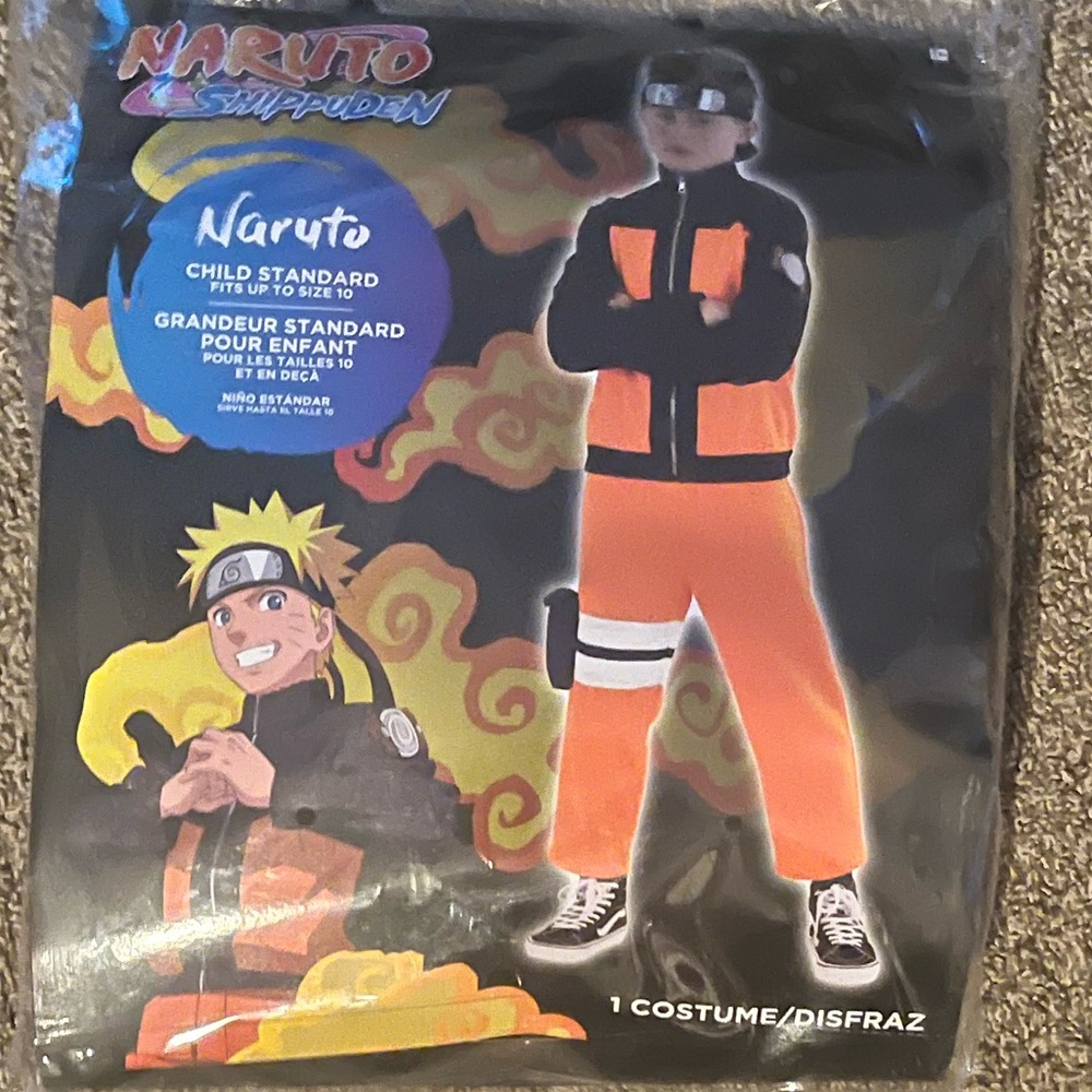Naruto Orange Kids Costume - Outfit